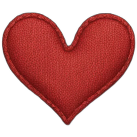 Jeans heart emoji