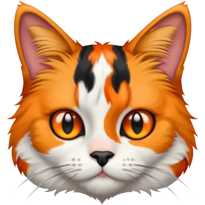 A cat hanging in there emoji