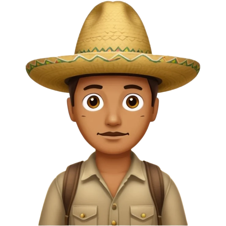 Mexican crossing border emoji