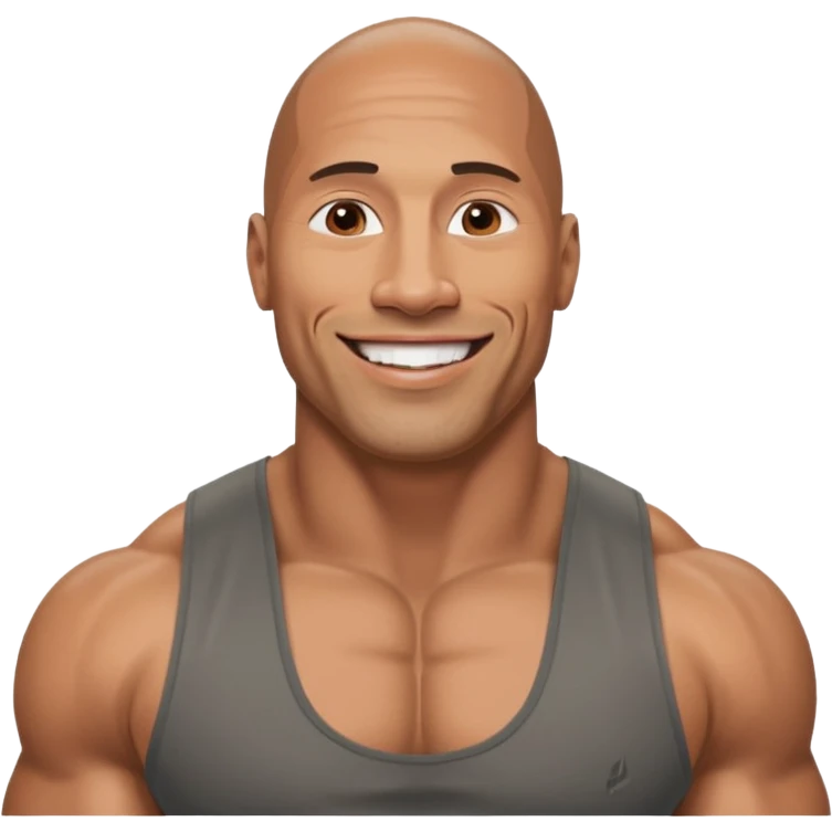 Dwayne The Rock Johnson emoji