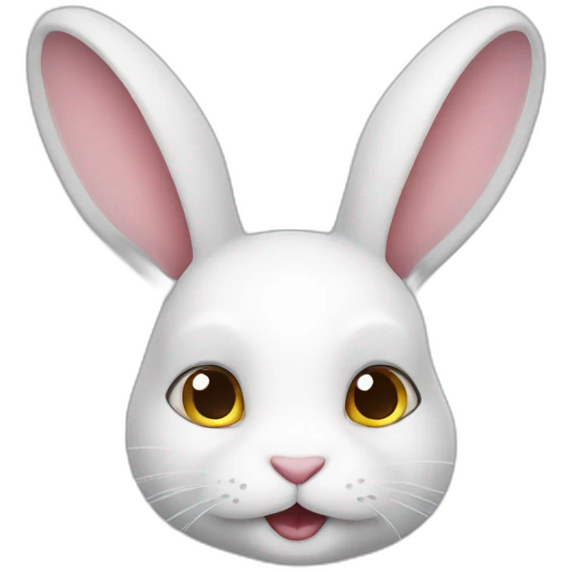 white rabbit emoji