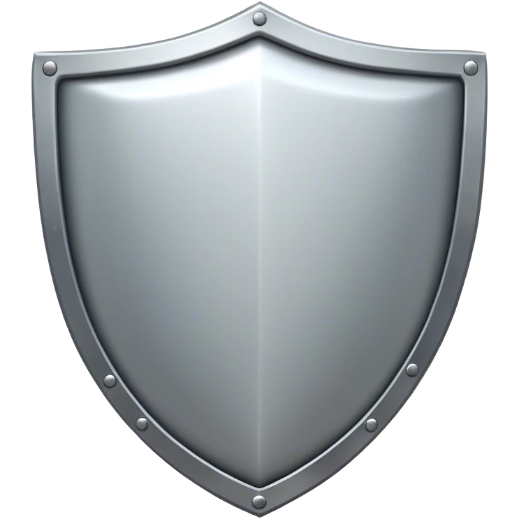 Simplistic Shield emoji