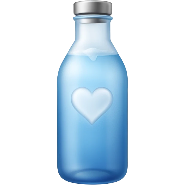 blue bottle mist emoji