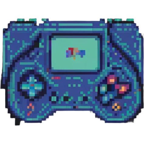 BTS logo pixel art style retro video game look emoji