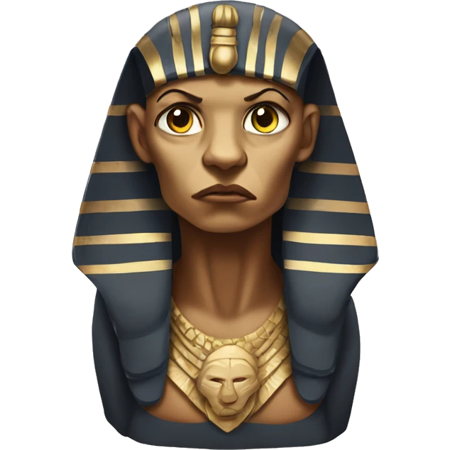 The Disgruntled Sphinx emoji