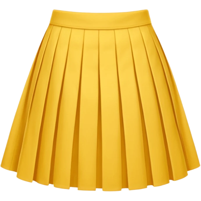 yellow short skirt emoji