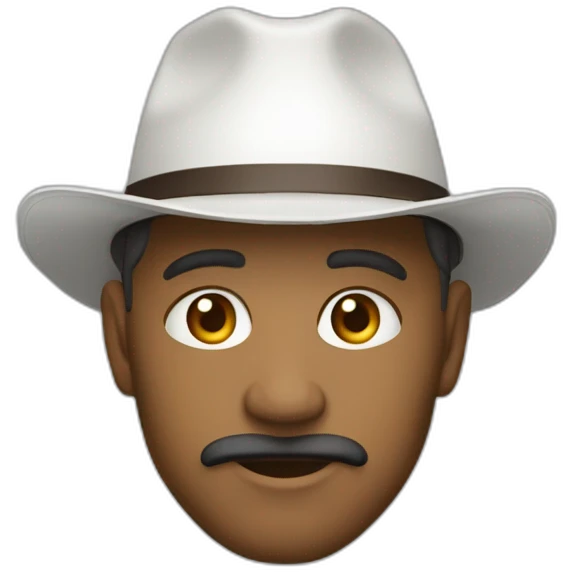 Три парня общаются в чате emoji