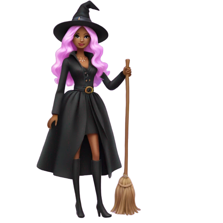 Barbie witch full body emoji