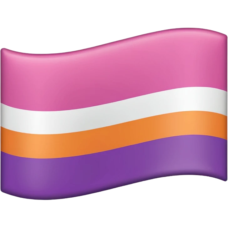 Lesbian flag emoji