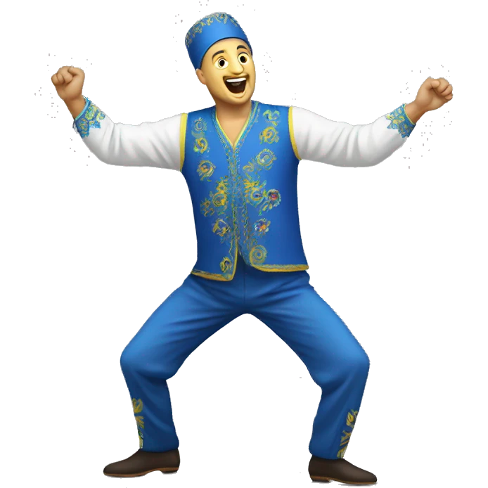 ukrainian kozak dancing emoji