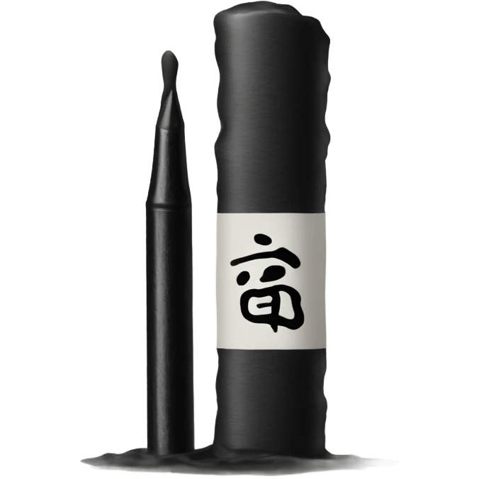 sumi ink stick emoji