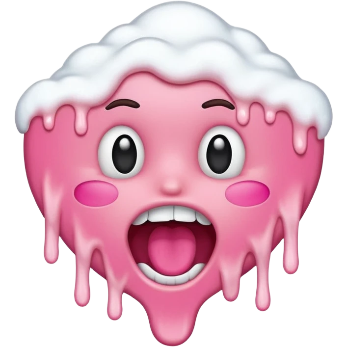 frothing mouth emoji