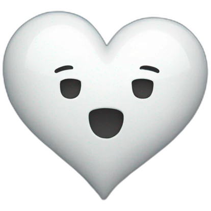 A happy heart overflowing or exploding emoji