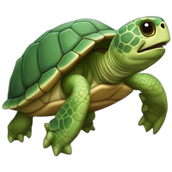 Tortue mort emoji
