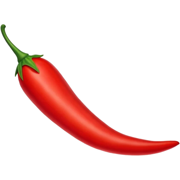 Spicy chili pepper emoji