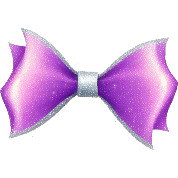 bow with sparkles emoji