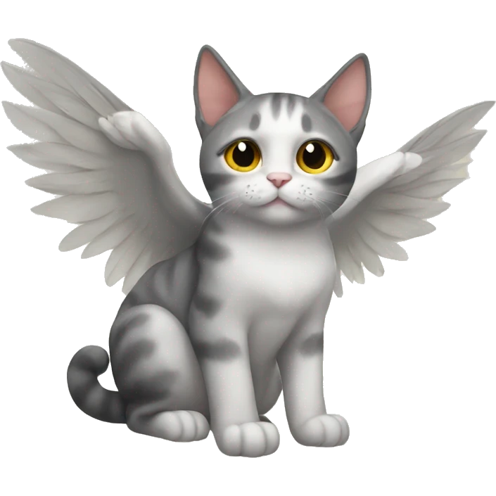 Cat with wings emoji
