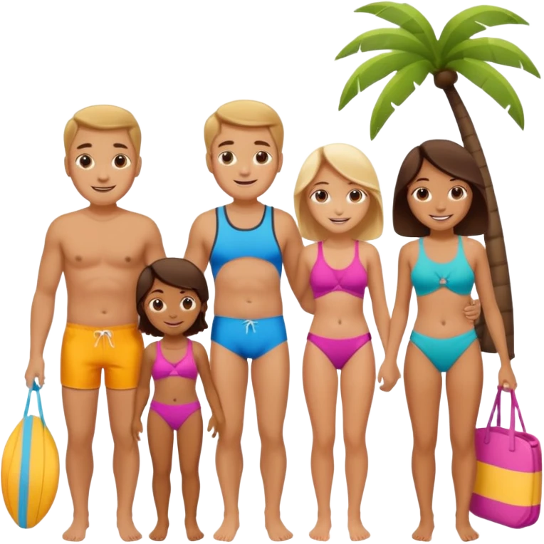 family vacation emoji