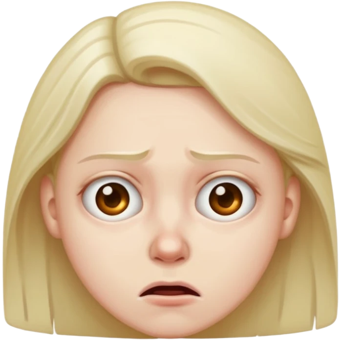 Disgusted  emoji