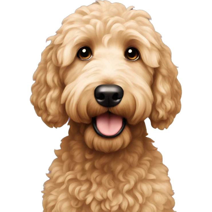 goldendoodle  emoji