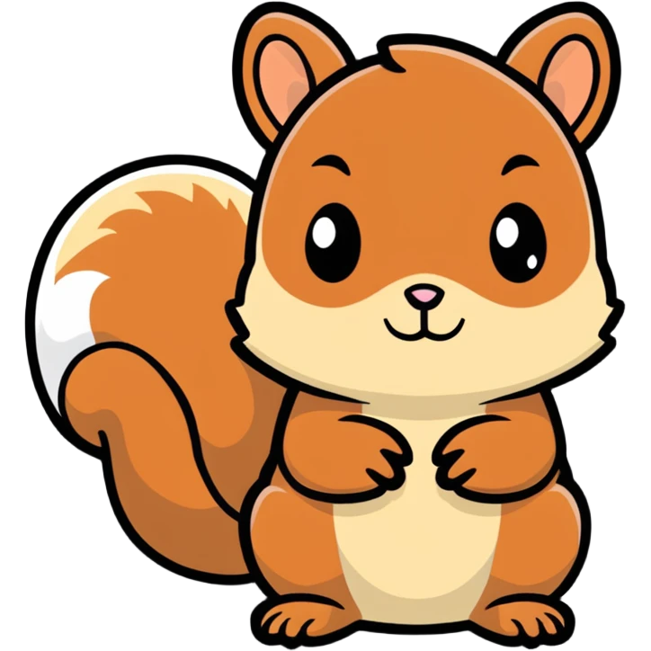 baby squirrel emoji