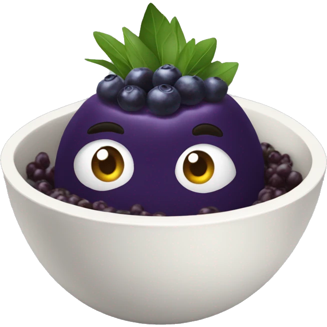Açaí bowl emoji