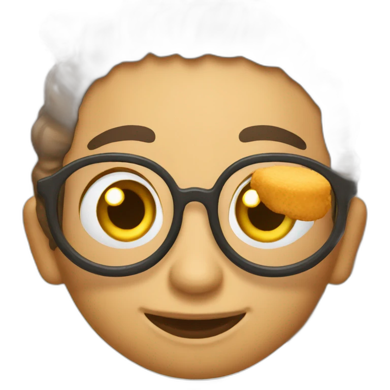 Taste chiken nuggets  emoji