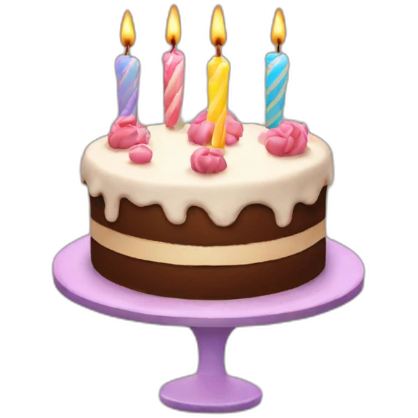 birthday cake emoji