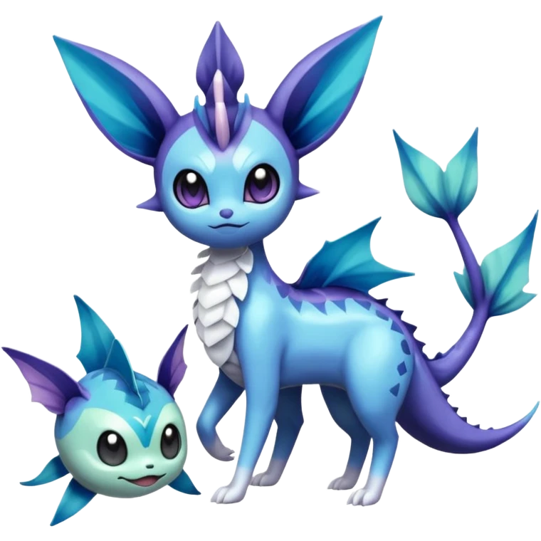Meloetta-Noibat-Vaporeon-Pokémon-Fakémon-creature emoji