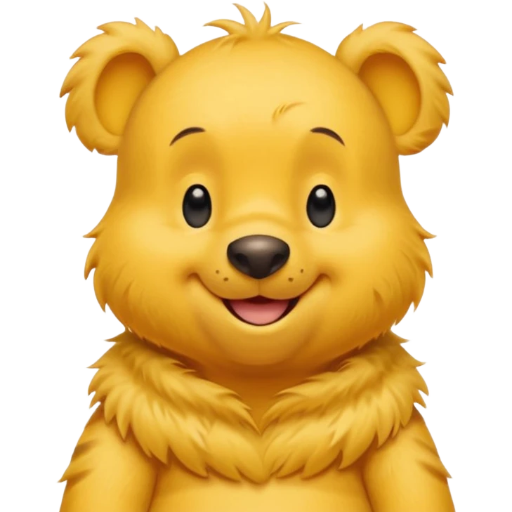 Cute Winnie the pooh emoji