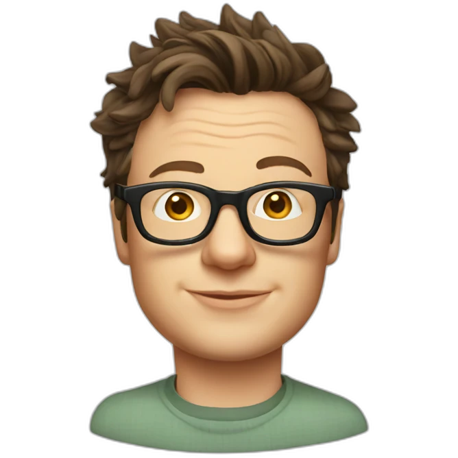 Jamie Oliver with Glasses emoji