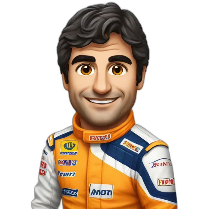 F1 carlos sainz emoji
