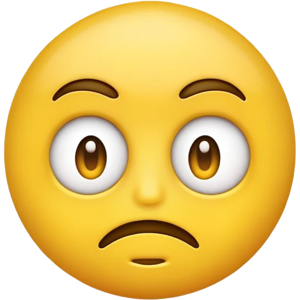 a emoji face with an attitude saying huh emoji