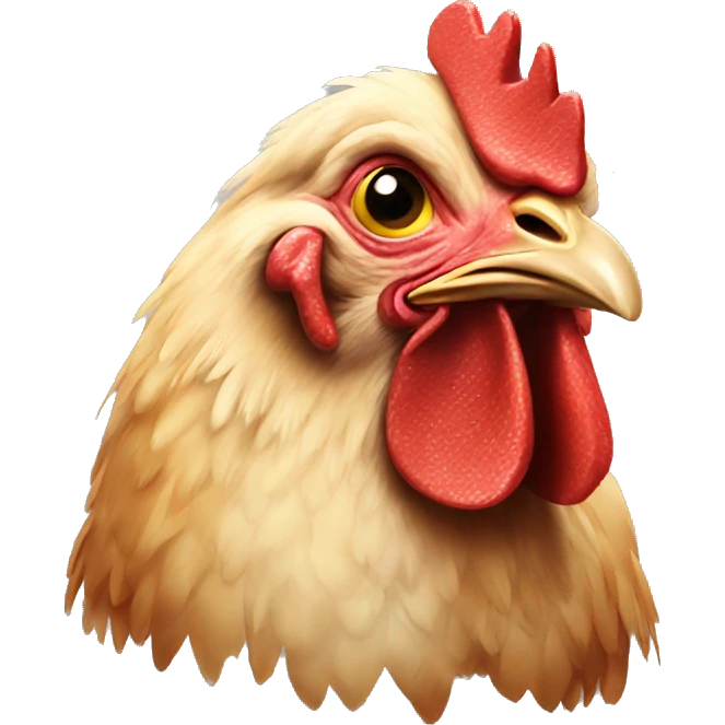 Chicken emoji
