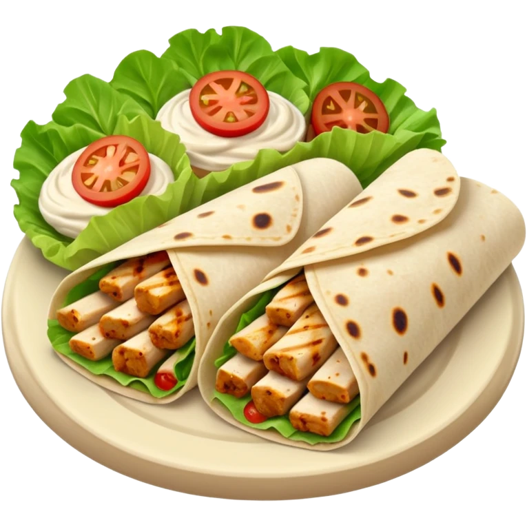 Snack wrap emoji