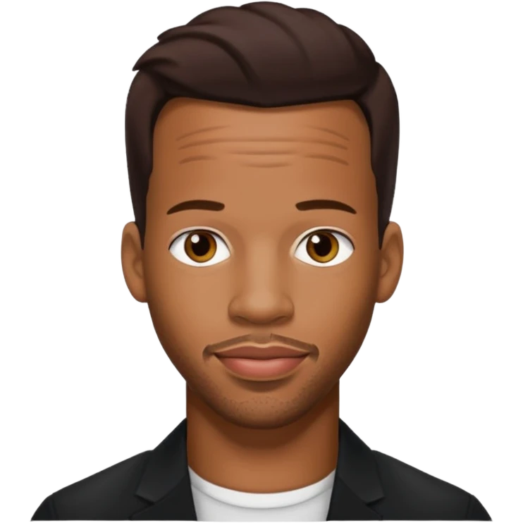 Marlon Wayans with dark brown hair emoji