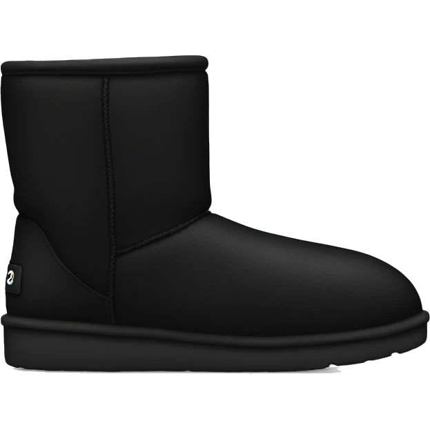 Black uggs emoji