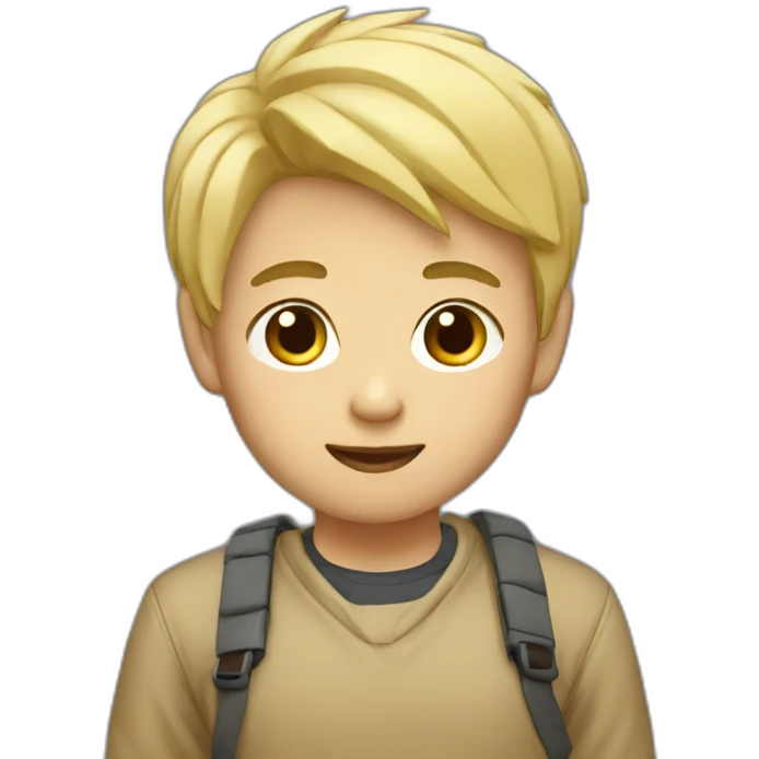 blond-asian-boy emoji