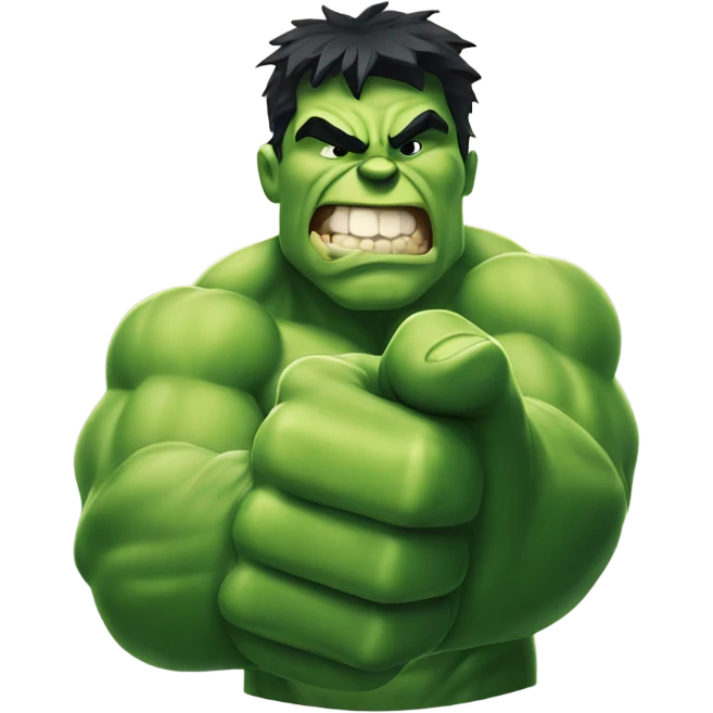 Hulk THUMB UP emoji