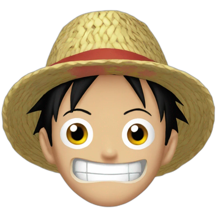 Luffy one piece emoji