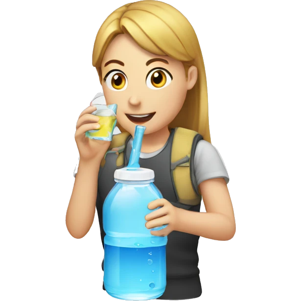 İcardi drink water  emoji