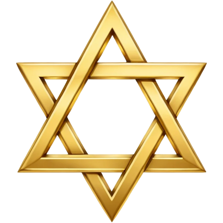 jew symbol with NO! writing  emoji