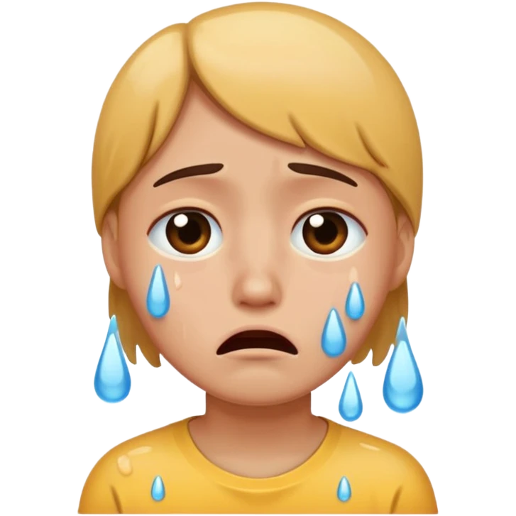 Crying  emoji
