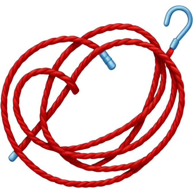 Red thread emoji