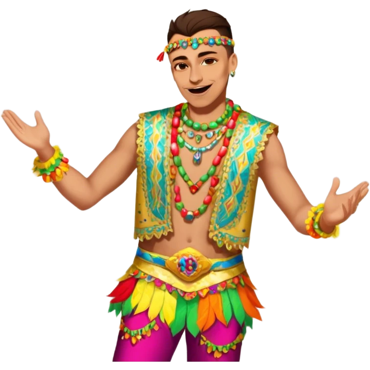 Fiesta Reveler emoji