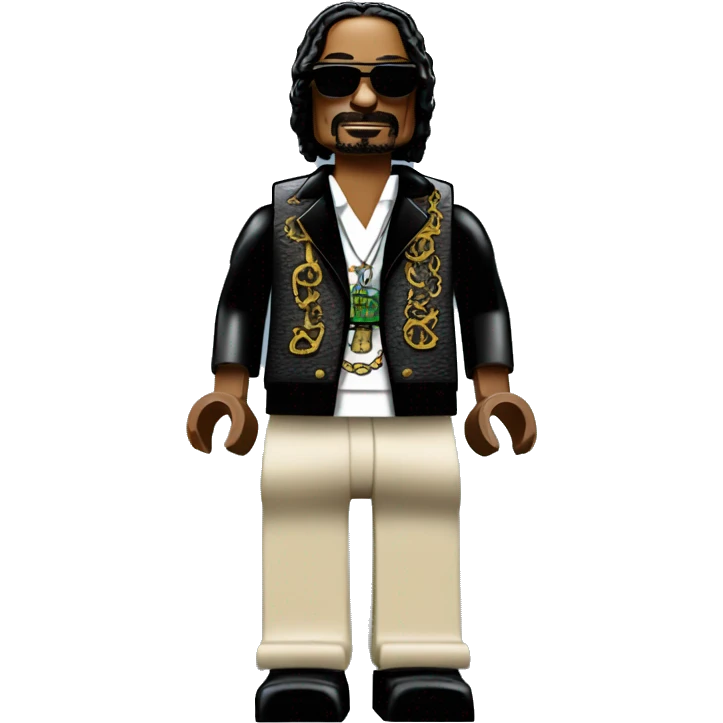 SNOOP DOGG lego full body emoji