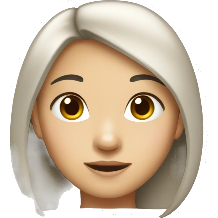 Asian girl emoji