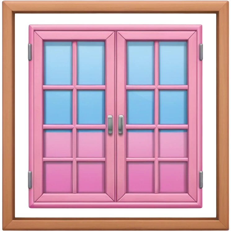 pink window emoji