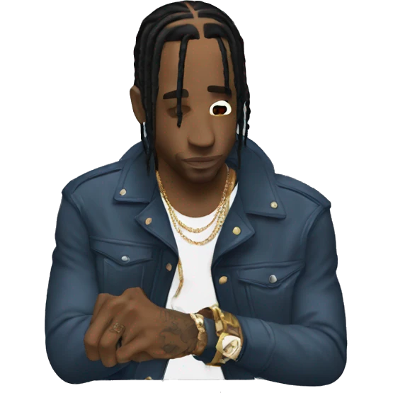 travis scott version argentina emoji