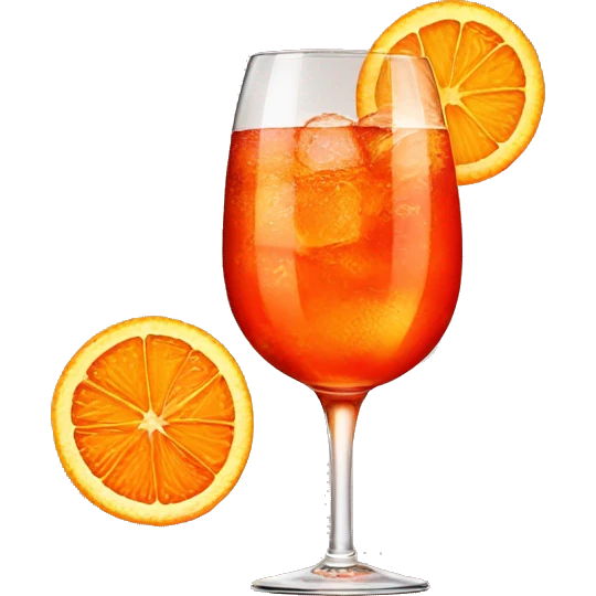 Aperol spritz emoji